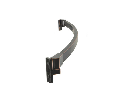 Preferred Bath Accessories 112-5ORB-A Barra de ducha curvada ajustable de 42 a 62 pulgadas, bronce aceitado