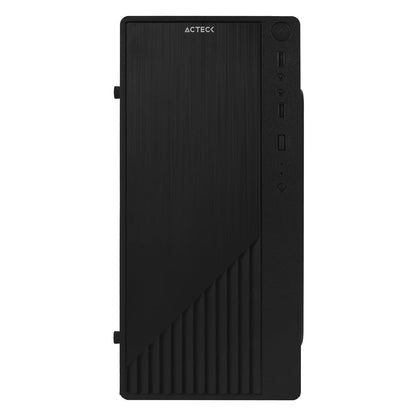 Acteck Gabinete KIOTO GC220 Micro ATX Fuente 500W Acrilico Micro Torre USB 2.0 AC-933063