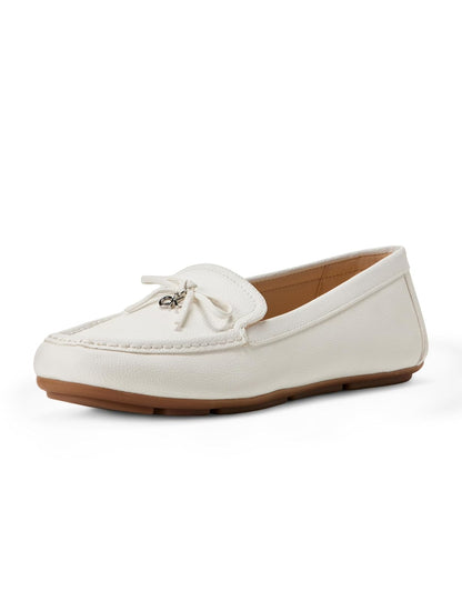 Calvin Klein Linca Mocasines para Mujer - 25.0 cm - Blanco 140