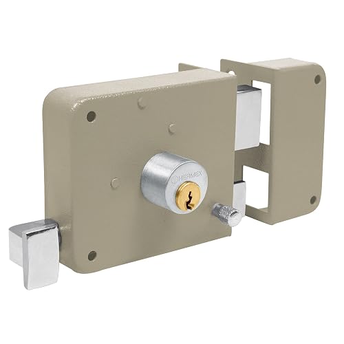 Hermex CS-75D, Cerradura de sobreponer, clásica, instala-fácil, derecha