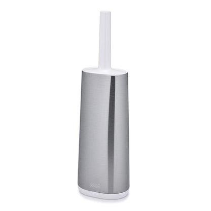 Joseph Joseph 70517 Flex Toilet Brush with Slim Holder Flexible Anti-Drip, Stainless Steel