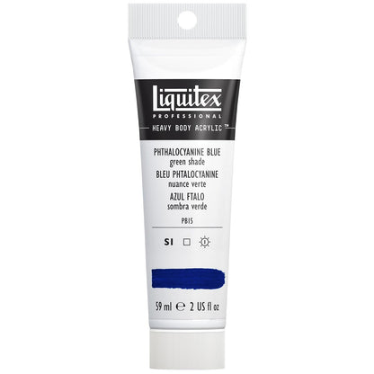 Liquitex Heavy Body pintura acrílica Brilliant Purple 59 ml - Azul (Phthalocyanine Blue Green Shade 316)