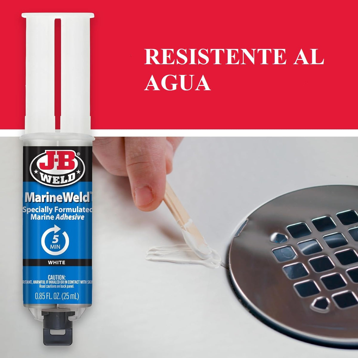 J-B Weld JB Weld Oficial Adhesivo a Prueba de Agua 50172SPA 25ml