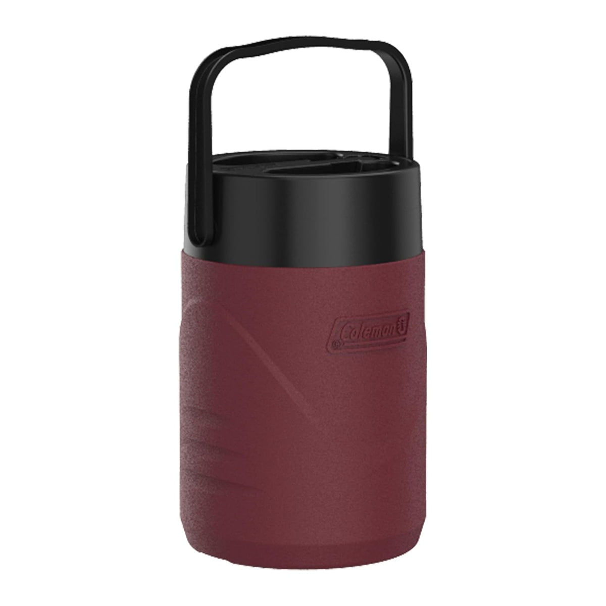 Coleman Garrafa Térmica Chiller™ de 3.7 L, con Boquilla Abatible, Conserva el Frío y Diseño Antiderrames, Cranberry