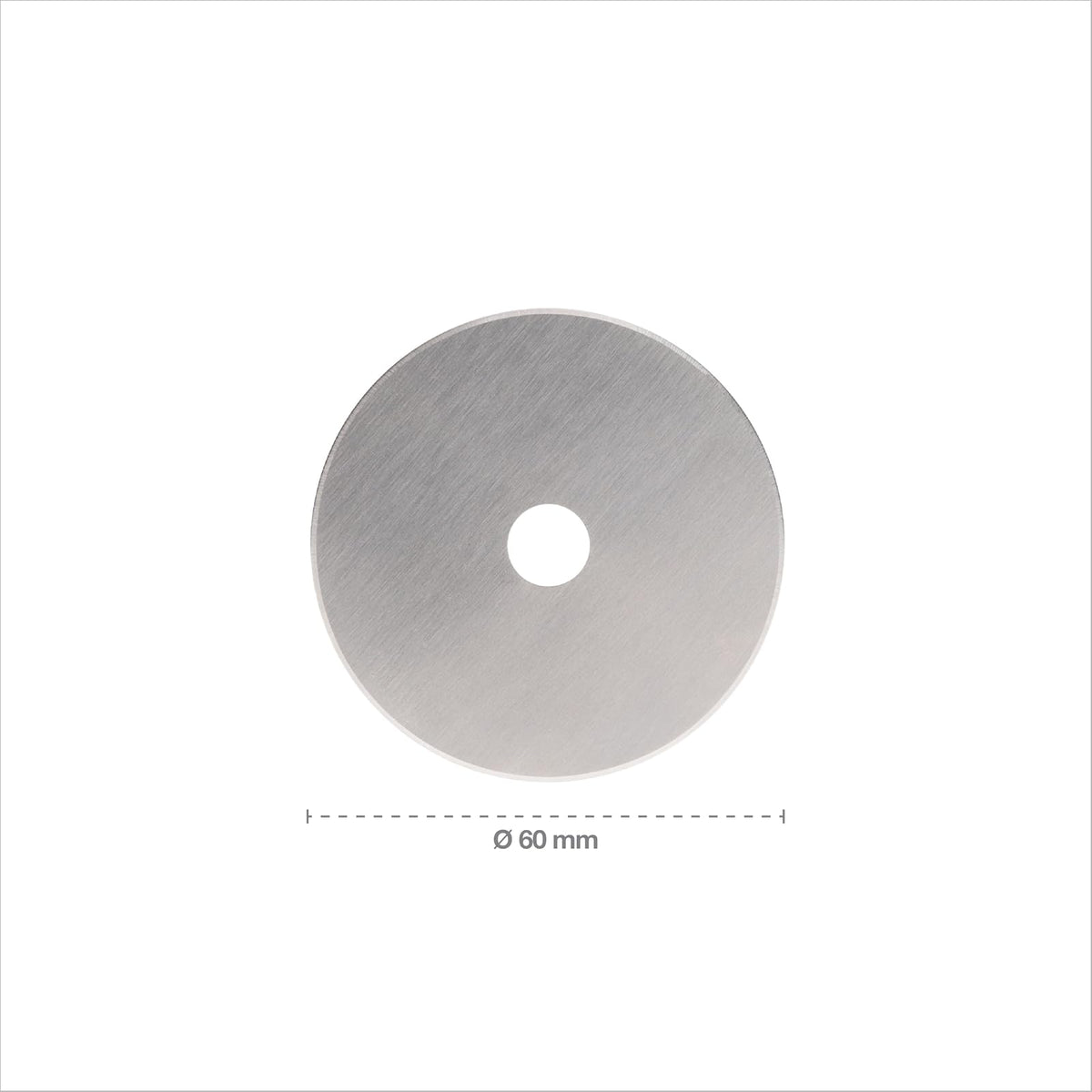 Fiskars - Cuchillas rotativas, 60 mm, 2 unidades, color gris