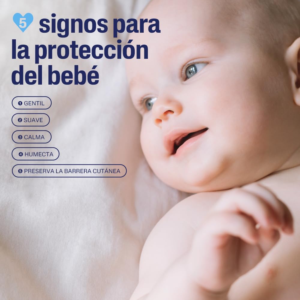 Cetaphil Baby Loción Hidratante Facial y Corporal Piel Sensible 300 ml | Hidrata y protege piel delicada del bebé por 24 h, con glicerina y manteca de karité, libre de parabenos y aceites minerales.