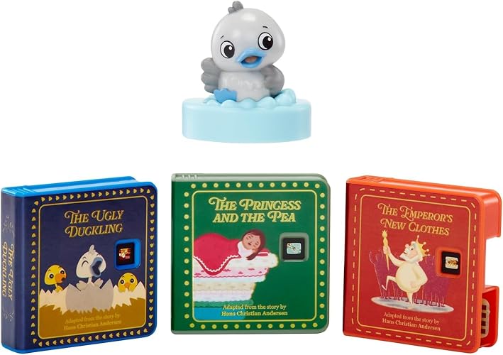 Little TIKES, Story Dream Machine, Proyector de Cuentos para Niños, 3 Historias para Dormir de Hans Christian Andersen