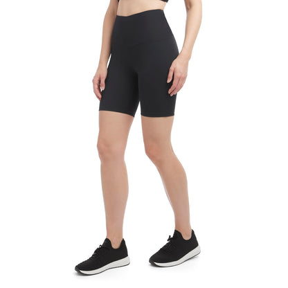 Danskin Paquete de 2 Pantalones Cortos de Bicicleta de 7 Pulgadas Pantalones Cortos de Yoga para Mujer