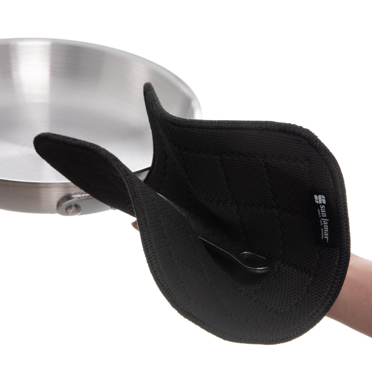 Carlisle FoodService Products Ultigrip - Soporte Comercial de Neopreno para sartenes Calientes, 7 x 7 Pulgadas, Color Negro