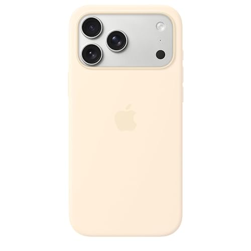 Apple Funda de silicón con MagSafe para el iPhone 17 Pro MAX – Color Vainilla ​​​​​​​