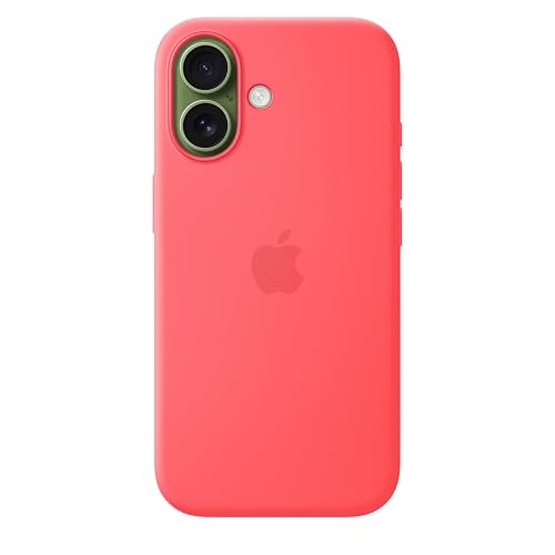 Apple Funda de silicón con MagSafe para el iPhone 17 – Color Guayaba Brillante ​​​​​​​