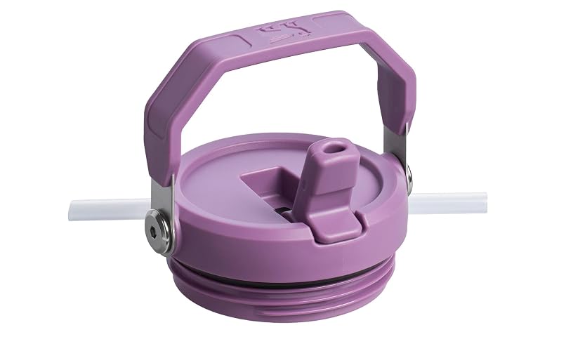 Stanley IceFlow - Vaso de acero inoxidable – Botella de agua aislada al aspiradora para el hogar, la oficina o el automóvil, taza reutilizable con popote resistente a fugas, tapa fría durante 12 horas o