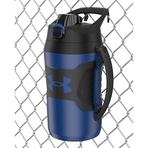Under Armour Botella de Agua para entrenamiento 64oz Playmaker Jug para Adulto Unisex talla Unitalla color Azul