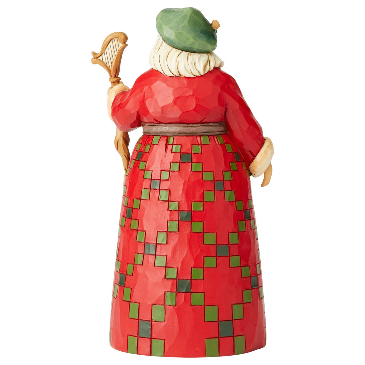 Enesco Jim Shore Heartwood Creek Santa's Around The World - Figura Irlandesa (2,1 cm), Multicolor
