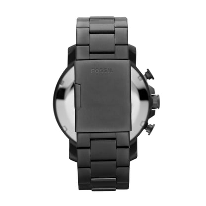 Fossil JR1437 Reloj Nate, Análogo, Redondo para Hombre