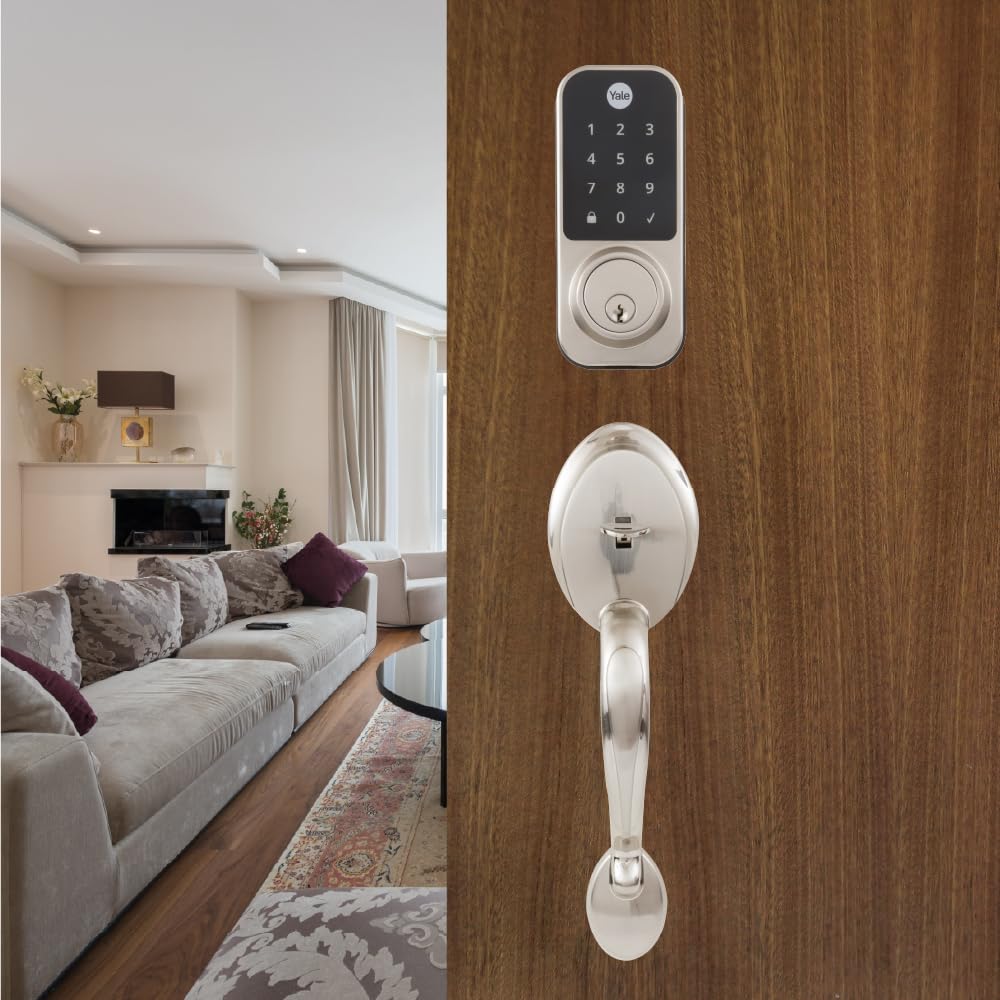 Yale MX89877 Kit Gatillo Venecia/Cerradura Inteligente YDD120 Plata