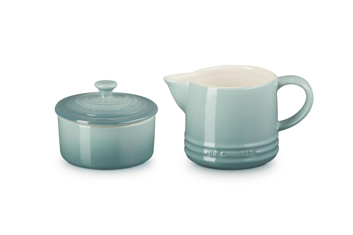 Le Creuset Stoneware Signature, crema de sal marina y azúcar, crema: 300 ml, azúcar: 8 onzas