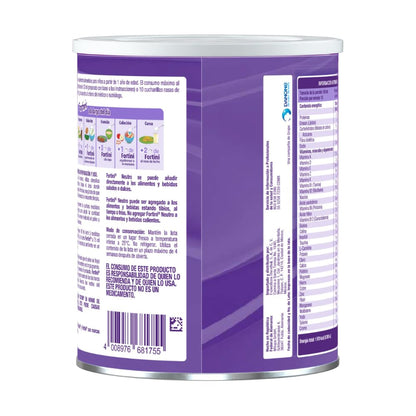 Fortini Manejo Dietético Neutro Niños, 1-10 Años, 400 g, Purple