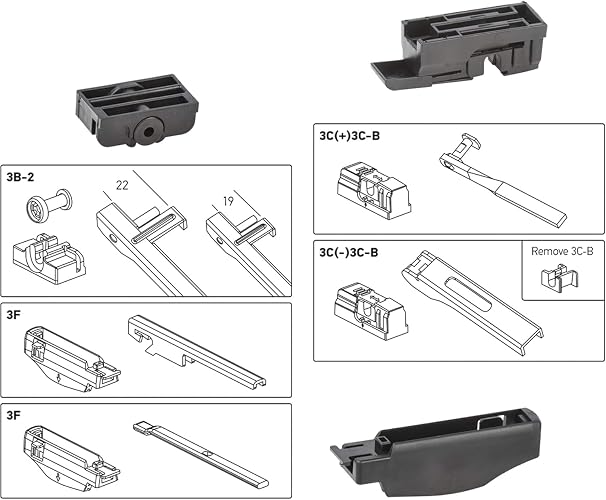 HELLA 9XW24S Pluma limpiaparabrisas CLEANTECH Conductor para Aveo/Tiida/Jetta A3, A6 y A7. Incluye conectores e instructivo.