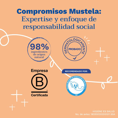Mustela Stelatopia Gel Lavante para Bebé Piel Atópica, 200ml