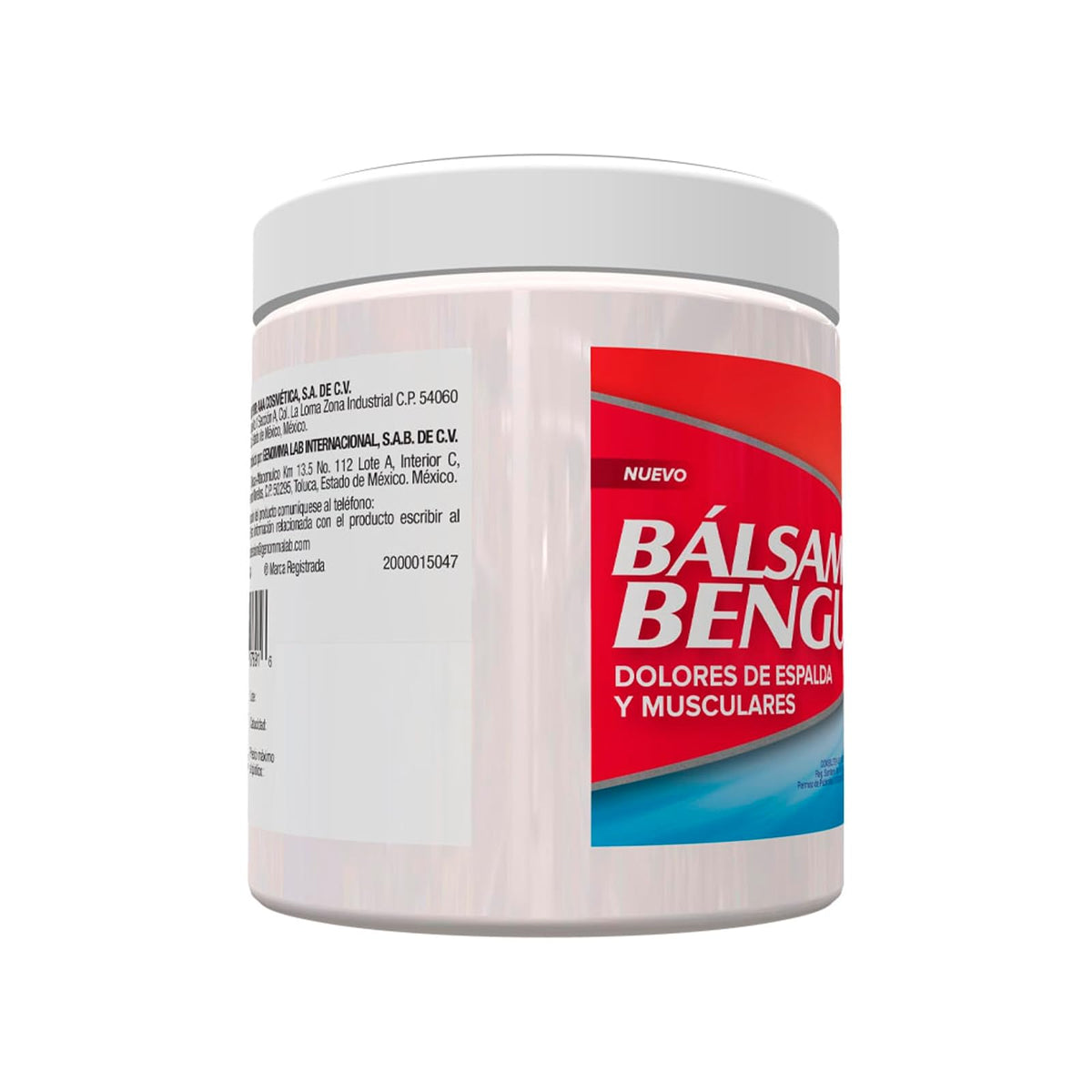 Bálsamo Bengue Plus. Para dolores de espalda y musculares. Doble Efecto Térmico. Bote con 180g.