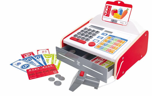 Hape Caja registradora de Juguete Sonidos para niños 3Y+