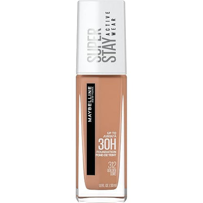 Maybelline Base de Maquillaje Superstay, Full Coverage, 312 Golden Dore, 30 ml