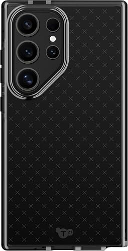 Tech21 EVO Check - Funda para Samsung Galaxy S24 Ultra, Color Humo