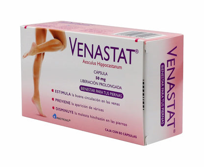 Venastat Cápsulas caja con 60 Piezas