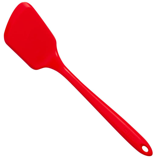 GirIR: Get It DerRight echo Mini FlipEspátula pequeña (27,9 cm); garantía de por vida, se puede lavar en lavaplatos. + resistente al calor; cCalidad pPremium, silicona platino – Ella espátula original all-silicone Flipper/Turnerde silicona – iIdeal para n