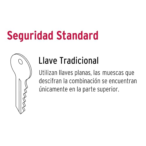 Hermex CS-756I, Cerradura Sobreponer Izq Instala-fácil Tradicional Color Negro