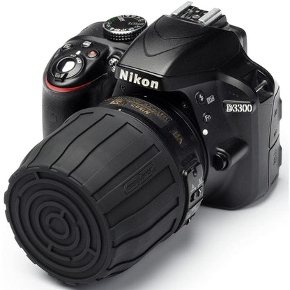 EasyCover Funda Protectora ECLMB para Lente con Diametro de 52mm-77mm Negro