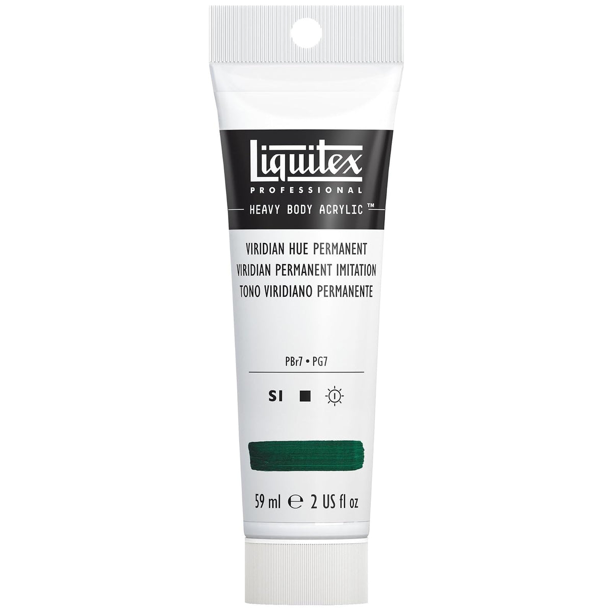 Liquitex Heavy Body pintura acrílica Brilliant Purple 59 ml - Verde (Viridian Hue Permanent 398)