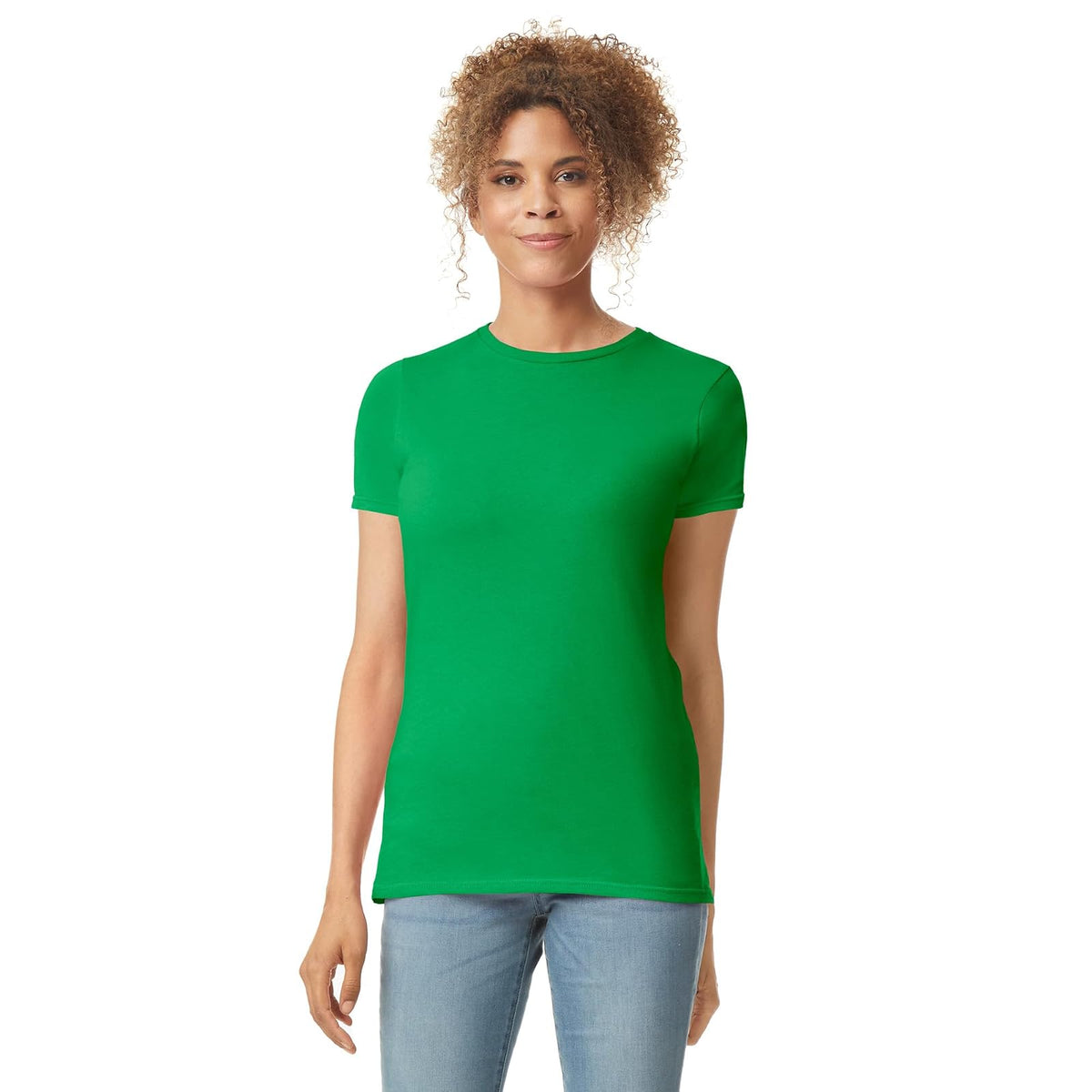 Gildan Softstyle - Camiseta de algodón Estilo G64000L, 2 Unidades Camiseta para Mujer