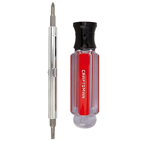 CRAFTSMAN - Juego de destornilladores múltiples, 6 en 1, mango de acetato (CMHT66052)