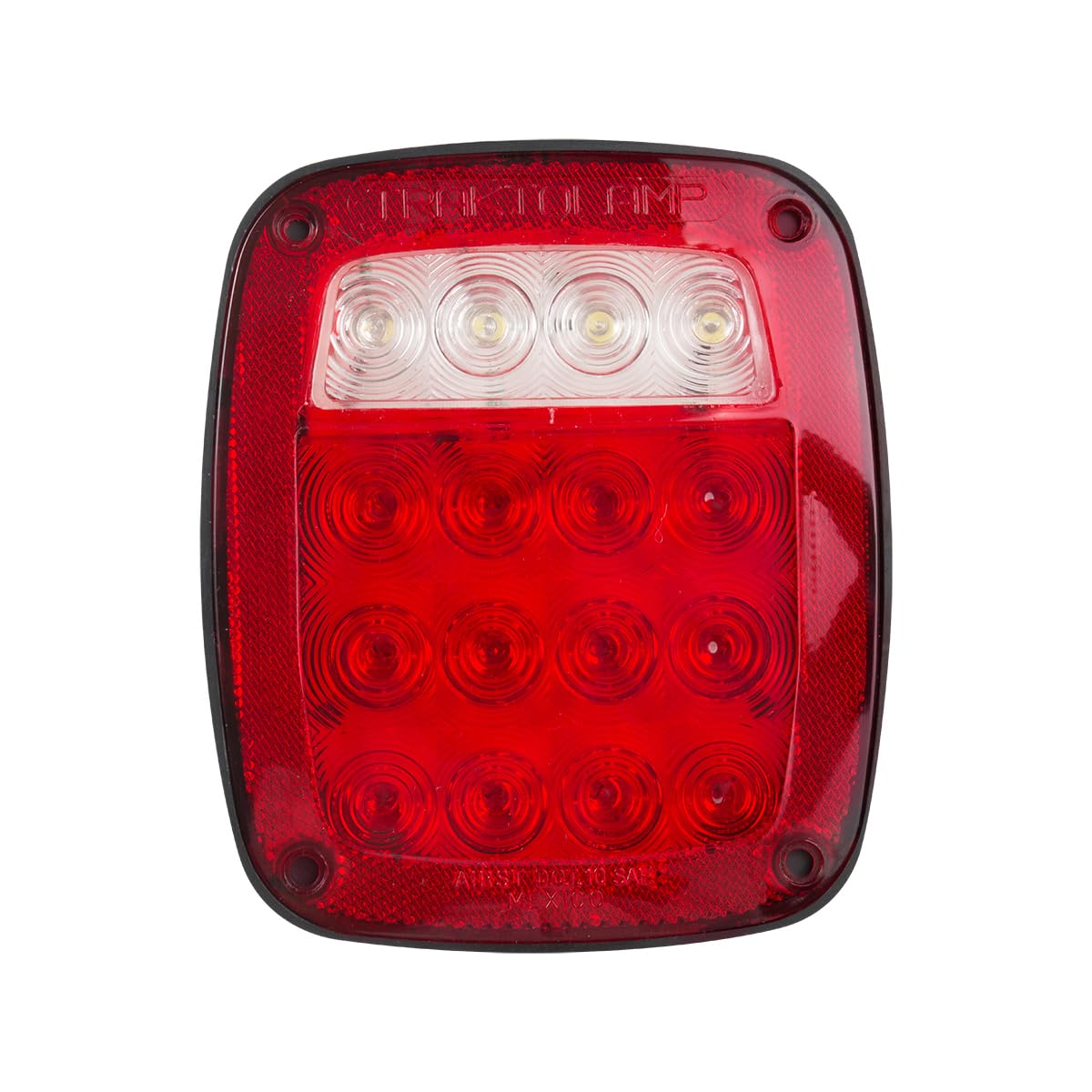 Traktolamp Calavera Automotriz 12V-24V 16 LEDs Acrílica Universal 8050PLF