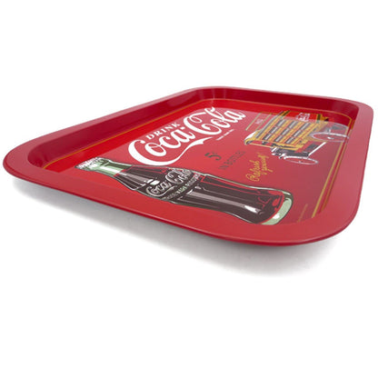 The Tin Box Company Coca Cola - Bandeja Rectangular (778417-12), Color Rojo
