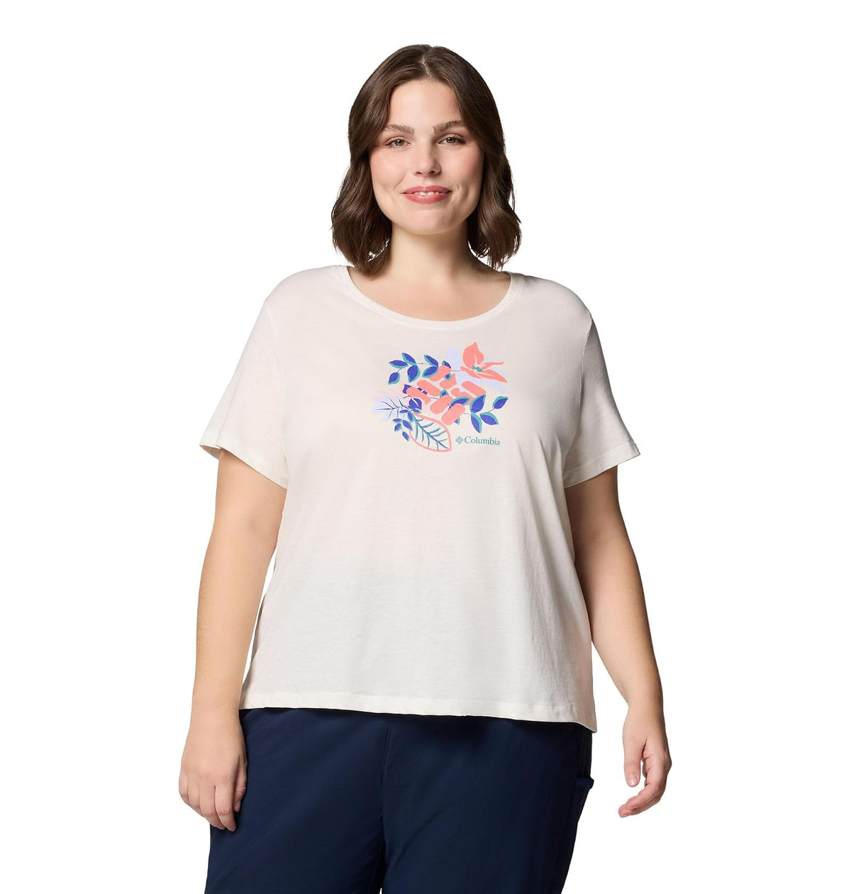 Columbia Ruby Springs Graphic - Manga Corta para Mujer