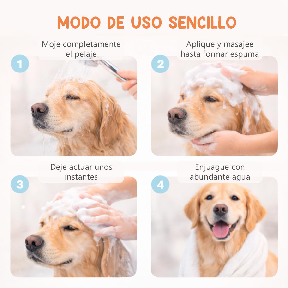 Fancy Pets Medical Solutions Skincare Shampoo para Perro y/o Gato con Problemas en la Piel por Microorganismos con 250 Mililítros