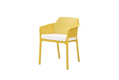 Alterego Silla de Exterior Tampico, Color Amarillo