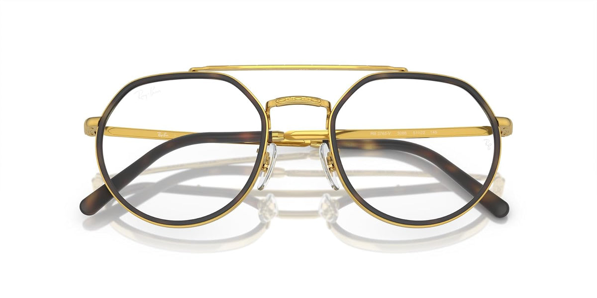 Ray-Ban Rx3765v - Marcos redondos para anteojos graduadas