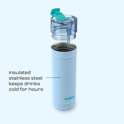 Botella de Agua bubba® DualSip de Acero Inoxidable Insulado de 946 ml, a Prueba de Fugas, Libre de BPA,