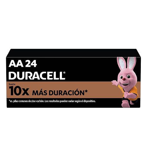 Duracell Pila Alcalina AA - Pack x24 Dura 10X Más
