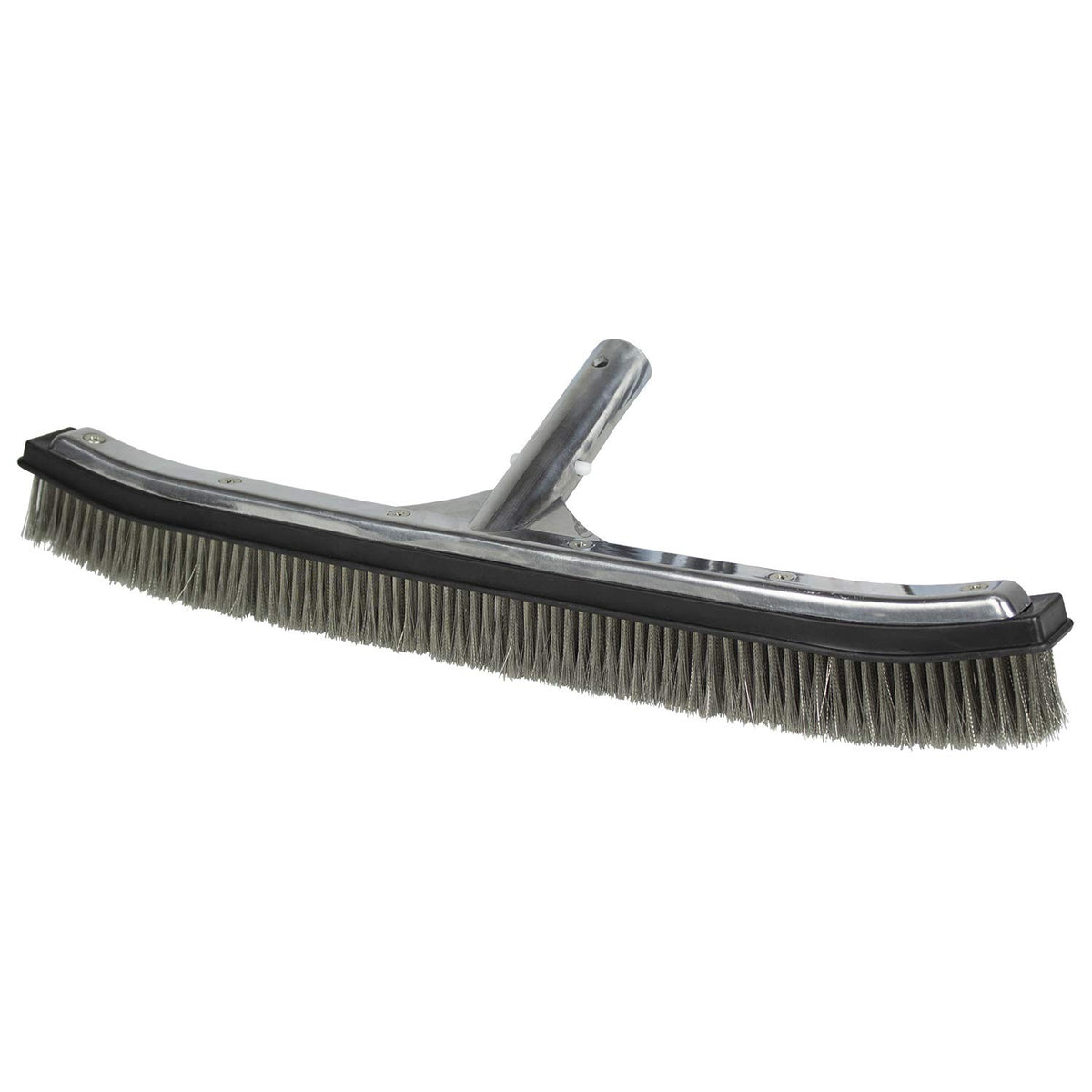 Poolmaster Cepillo para Algas con Cerdas de Acero Inoxidable - 18 pulgadas