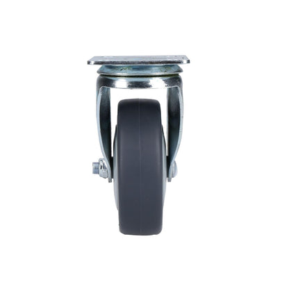 Surtek RT10G Surtek Rodaja de polipropileno y TPR giratoria de 4", color, pack of/paquete de 1