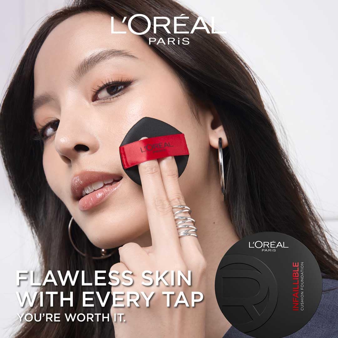 L'Oréal Paris Infallible 24H Fresh Wear Base de Maquillaje en Cushion, Alta Cobertura con Acabado Mate, 24H Larga Duración y Control de Brillo, Tono 120