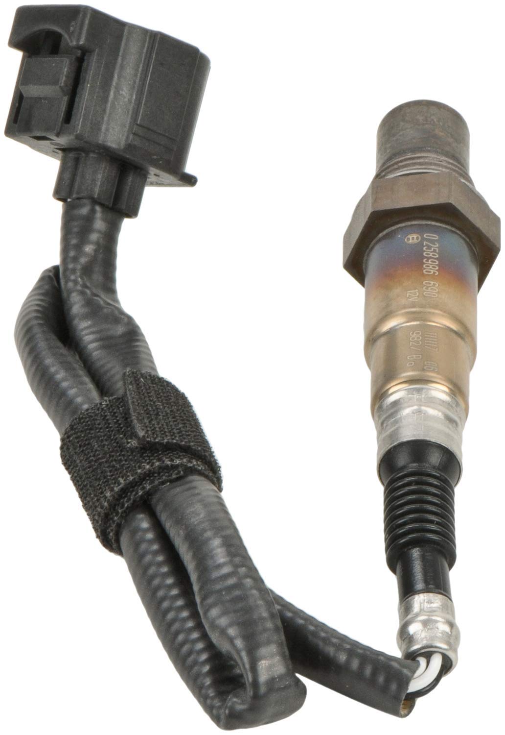 Bosch 15825 Sensor de Oxigeno para Automoviles, Color Negro/Acero, Estandar, Paquete de 1