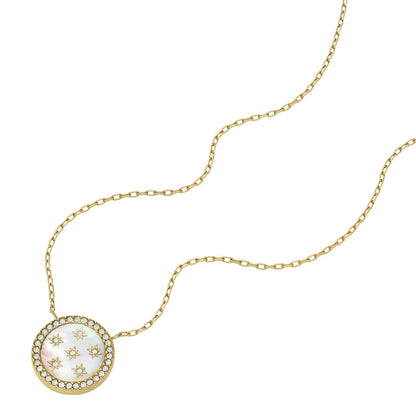 Fossil Collar jf04865710 classic mother of pearl de acero inoxidable en color dorado para dama