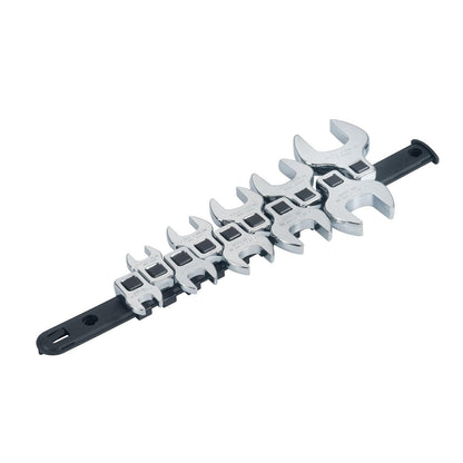 CRAFTSMAN - Juego de llaves de cuervo, extremo abierto, SAE, 10 piezas (CMMT12052LZ)