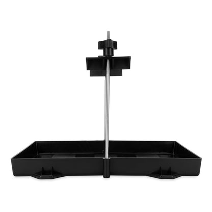 Camco 55404 - Bandeja Grande de retención de batería para vehículos recreativos y Marinos para Detener el Movimiento Durante el Transporte (55404)